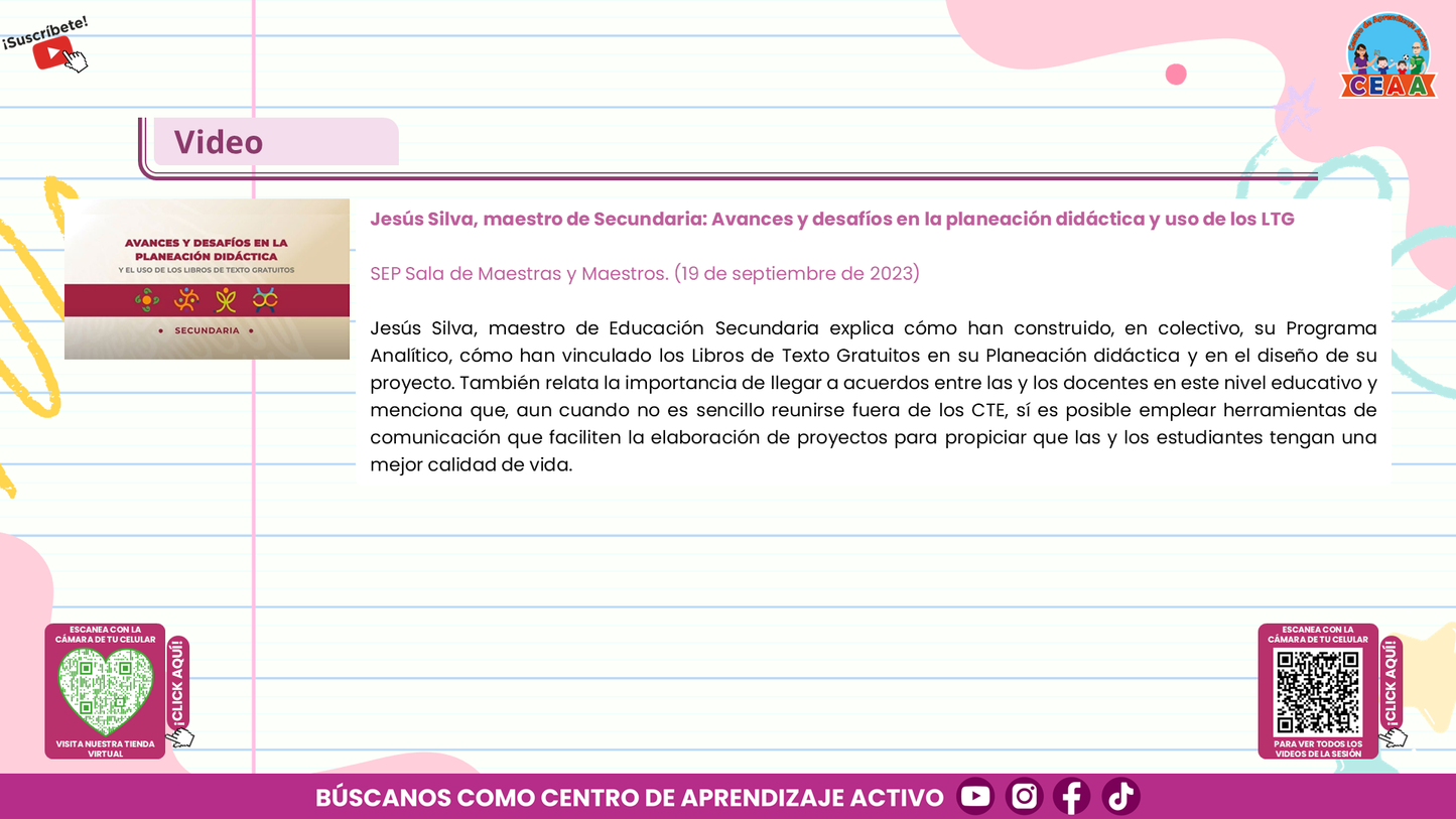 Presentación CTE Tema 1: PLANEACIÓN DIDÁCTICA (Editable en PowerPoint)