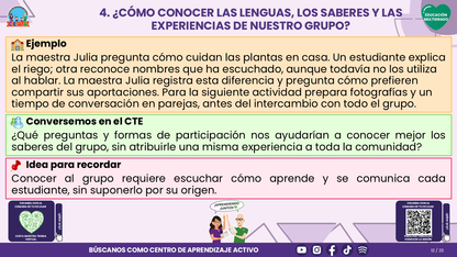 Resumen CTE del Tema 2 Educación Multigrado: INTERCULTURALIDAD CRÍTICA, LENGUAS Y SABERES ¿CÓMO APRENDER DESDE LA DIVERSIDAD DE NUESTRA COMUNIDAD EN EL AULA? editable en PowerPoint