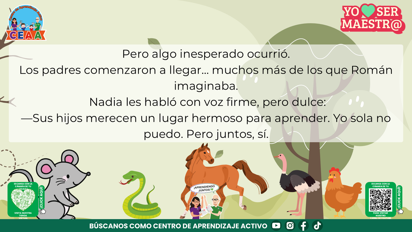 Historias para Maestros Multigrado - LA RATONCITA QUE MOVIÓ MONTAÑAS (Editable en PowerPoint)