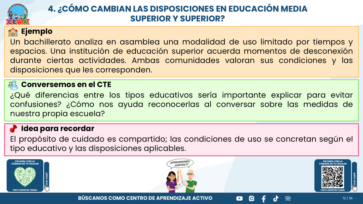 Resumen CTE Sesión 1 Tema: NUEVO ACUERDO 09/09/26 SOBRE EL USO RESPONSABLE Y SEGURO DE DISPOSITIVOS DIGITALES PERSONALES Y TECNOLOGÍAS DE APRENDIZAJE ¿QUÉ NOS CORRESPONDE HACER COMO ESCUELA? editable en PowerPoint