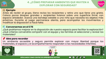 Resumen CTE del Tema 2 Educación Inicial:  EXPLORACIÓN E INVESTIGACIÓN DEL MUNDO EN EDUCACIÓN INICIAL ¿CÓMO ACOMPAÑAR LA CURIOSIDAD DESDE LAS PRIMERAS EXPERIENCIAS? editable en PowerPoint
