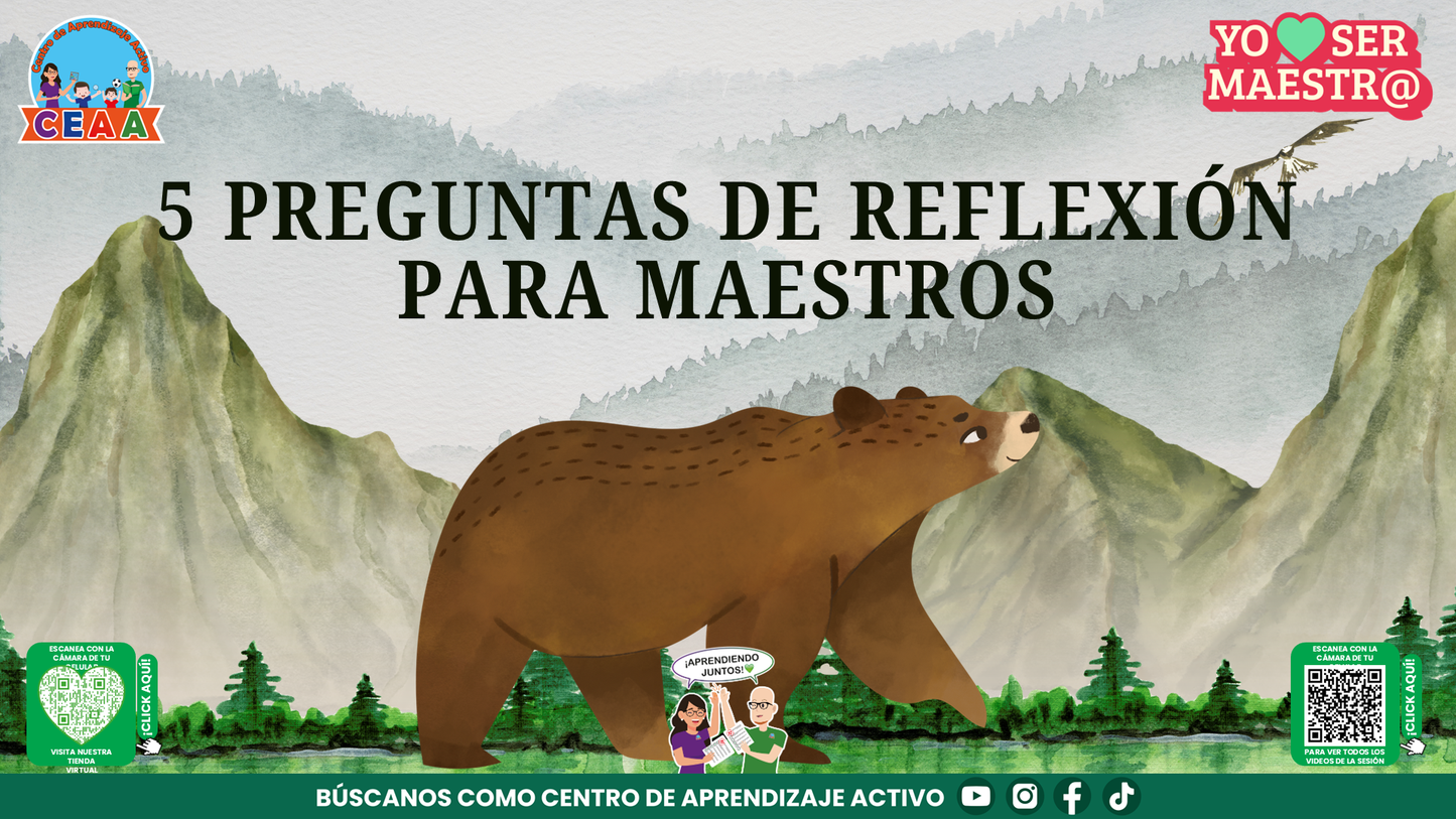 Historias para Maestros Multigrado - EL OSO Y LA ESCUELA DE LA MONTAÑA (Editable en PowerPoint)