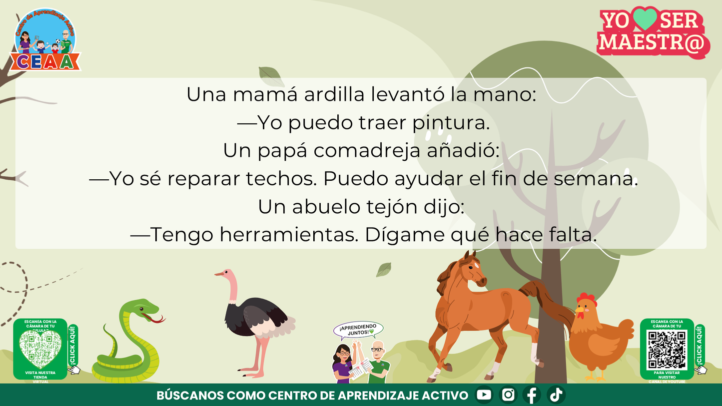 Historias para Maestros Multigrado - LA RATONCITA QUE MOVIÓ MONTAÑAS (Editable en PowerPoint)