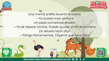 Historias para Maestros Multigrado - LA RATONCITA QUE MOVIÓ MONTAÑAS (Editable en PowerPoint)