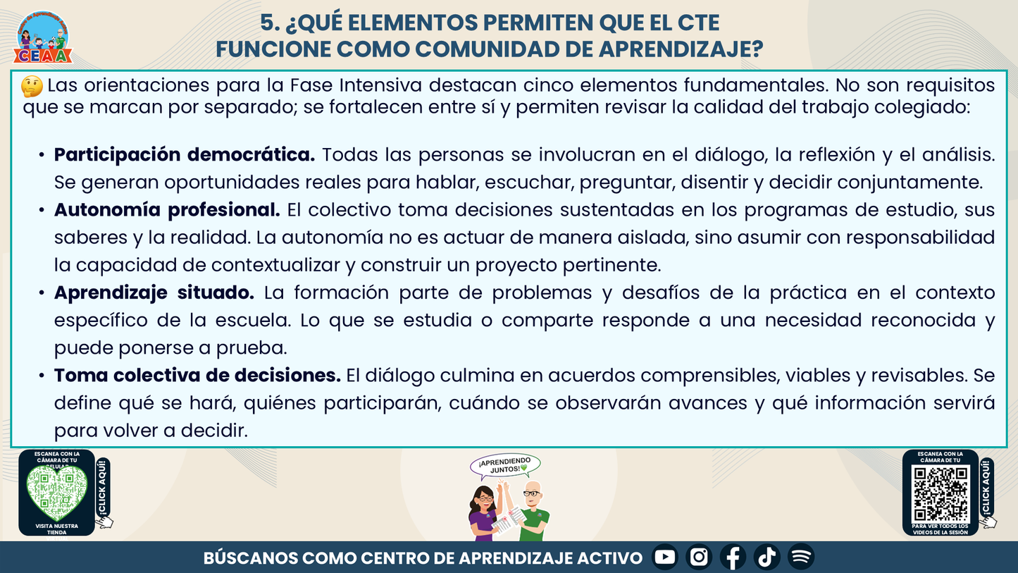 Resumen: CONSEJO CONSEJO TÉCNICO ESCOLAR FASE INTENSIVA CICLO ESCOLAR 2026-2027 - EL CTE COMO COMUNIDAD DE APRENDIZAJE: UNA RUTA PARA DIALOGAR, APRENDER Y TOMAR DECISIONES EN COLECTIVO Editable en PowerPoint