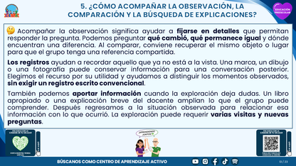 Resumen CTE del Tema 2 Educación Preescolar: CURIOSIDAD Y PENSAMIENTO CIENTÍFICO  ¿CÓMO ACOMPAÑAR LAS PREGUNTAS DE NIÑAS Y NIÑOS PARA CONOCER SU ENTORNO? editable en PowerPoint
