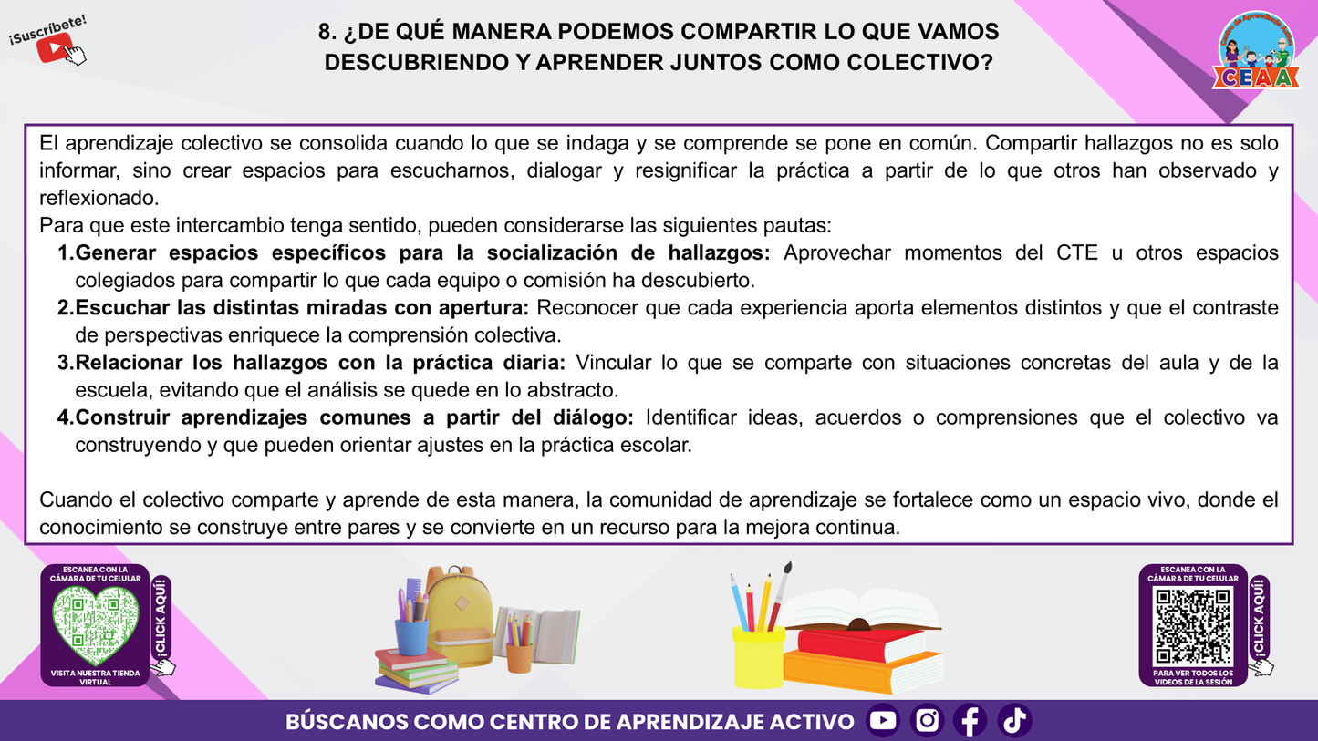 Resumen Gráfico: ¿CUÁL ES MI PAPEL COMO DIRECTOR O SUPERVISOR PARA FORTALECER LA COMUNIDAD DE APRENDIZAJE DE MI ESCUELA O ZONA? (Editable en PowerPoint)