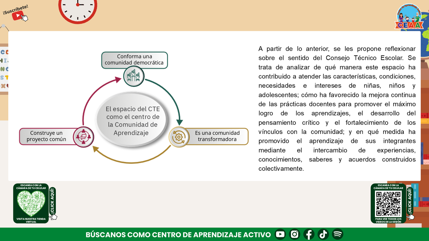 Presentación CTE Fase Intensiva Tema 1: El sentido del Consejo Técnico Escolar Editable en PowerPoint