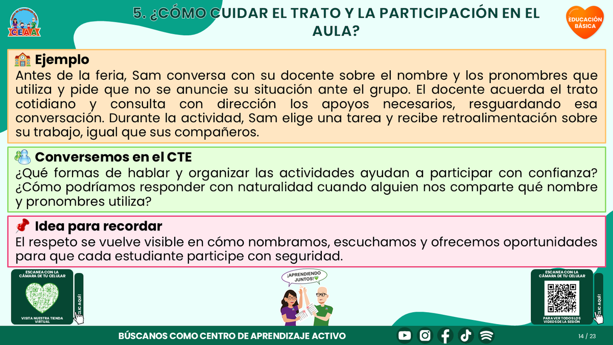 Resumen CTE del Tema 5 Educación Básica: INFANCIAS Y ADOLESCENCIAS TRANS Y NO BINARIAS ¿CÓMO CONSTRUIR UNA ESCUELA DONDE TODAS LAS PERSONAS SE SIENTAN RESPETADAS Y PUEDAN APRENDER? editable en PowerPoint