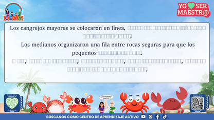 Historias para Maestros Multigrado - EL FARO DE LOS CANGREJOS ROJOS (Editable en PowerPoint)