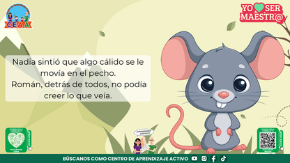 Historias para Maestros Multigrado - LA RATONCITA QUE MOVIÓ MONTAÑAS (Editable en PowerPoint)
