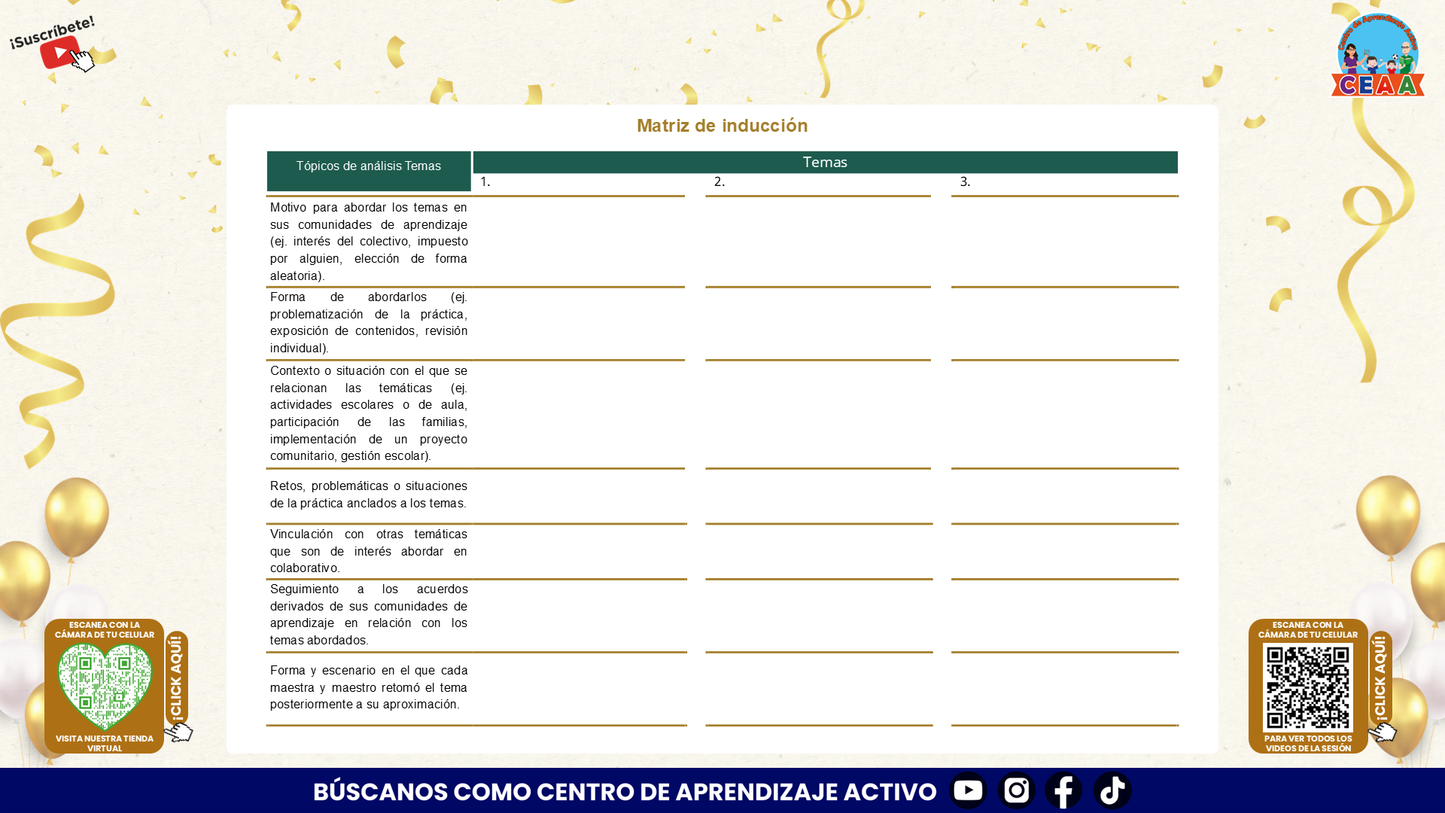 Presentación Taller Intensivo Sesión 1 Espacios 1 y 2 Julio 2026 editable en PowerPoint