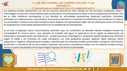 Resumen Gráfico CTE Multigrado TEMA 1: PEDAGOGÍA MULTIGRADO: DIVERSIDAD, COLABORACIÓN Y PROYECTOS CON SENTIDO (Editable en PowerPoint)