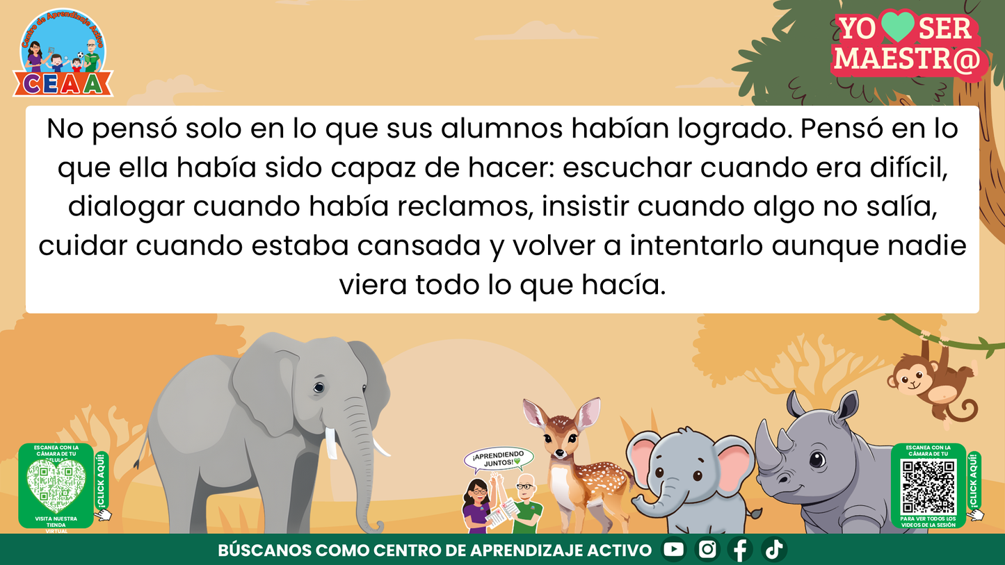 Historias para Maestros - MARTA, LA ELEFANTA MAESTRA Y SU ÁLBUM DEL ÚLTIMO DÍA editable en PowerPoint