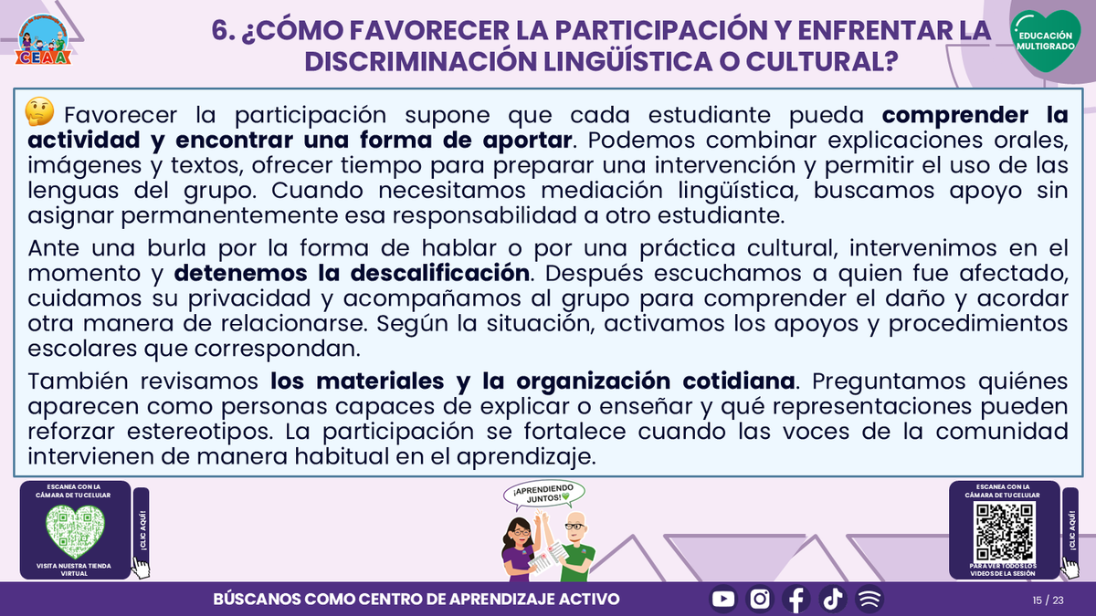 Resumen CTE del Tema 2 Educación Multigrado: INTERCULTURALIDAD CRÍTICA, LENGUAS Y SABERES ¿CÓMO APRENDER DESDE LA DIVERSIDAD DE NUESTRA COMUNIDAD EN EL AULA? editable en PowerPoint