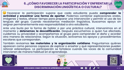 Resumen CTE del Tema 2 Educación Multigrado: INTERCULTURALIDAD CRÍTICA, LENGUAS Y SABERES ¿CÓMO APRENDER DESDE LA DIVERSIDAD DE NUESTRA COMUNIDAD EN EL AULA? editable en PowerPoint