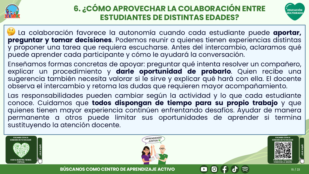 Resumen CTE del Tema 3 Educación Multigrado: AUTONOMÍA PARA APRENDER EN EL AULA ¿CÓMO ACOMPAÑAR DECISIONES, COLABORACIÓN Y RESPONSABILIDAD EN EL APRENDIZAJE? editable en PowerPoint