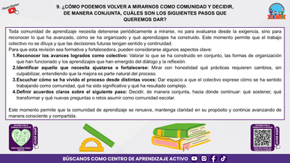 Resumen Gráfico: ¿CUÁL ES MI PAPEL COMO DIRECTOR O SUPERVISOR PARA FORTALECER LA COMUNIDAD DE APRENDIZAJE DE MI ESCUELA O ZONA? (Editable en PowerPoint)