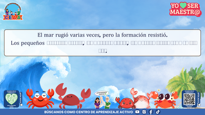 Historias para Maestros Multigrado - EL FARO DE LOS CANGREJOS ROJOS (Editable en PowerPoint)