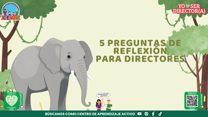 Historias para Maestros Taller Intensivo Directores Enero 2026 - LA ELEFANTA Y EL SENDERO QUE NADIE HABÍA RECORRIDO (Editable en PowerPoint)