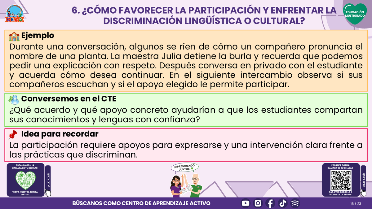 Resumen CTE del Tema 2 Educación Multigrado: INTERCULTURALIDAD CRÍTICA, LENGUAS Y SABERES ¿CÓMO APRENDER DESDE LA DIVERSIDAD DE NUESTRA COMUNIDAD EN EL AULA? editable en PowerPoint