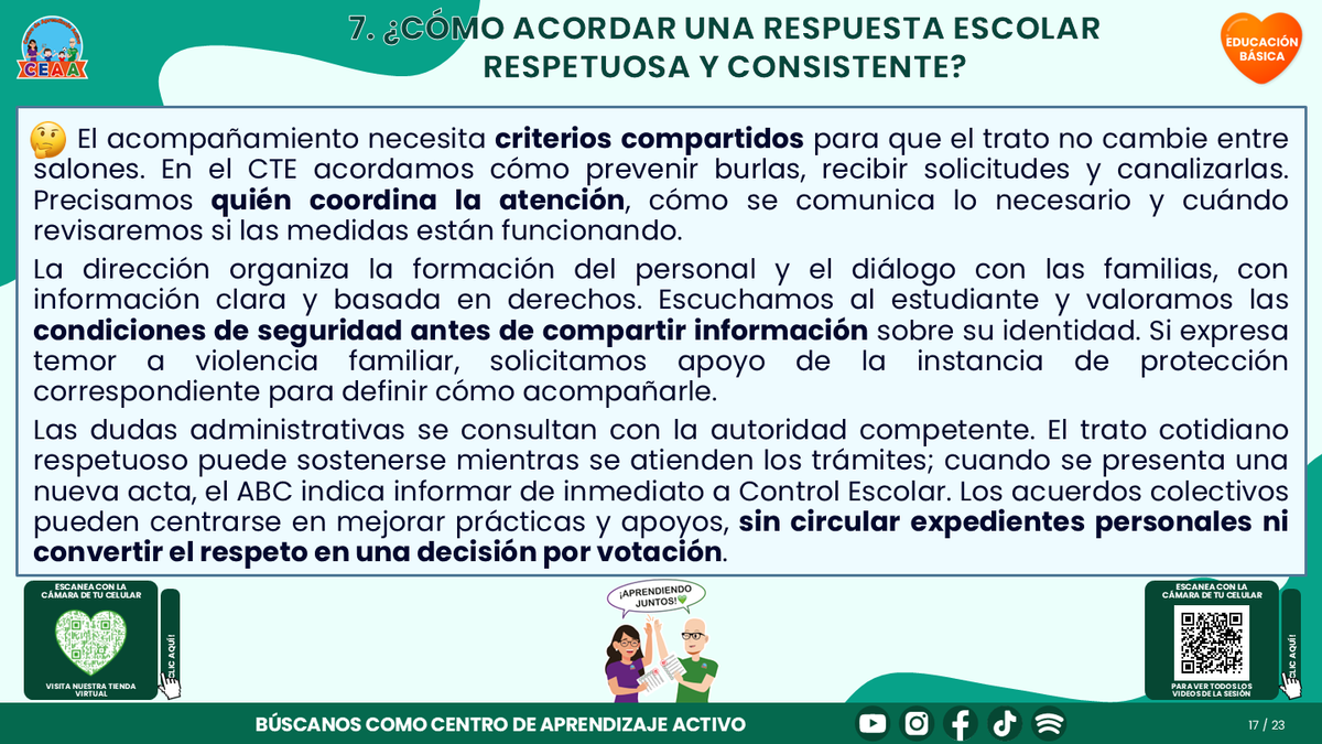 Resumen CTE del Tema 5 Educación Básica: INFANCIAS Y ADOLESCENCIAS TRANS Y NO BINARIAS ¿CÓMO CONSTRUIR UNA ESCUELA DONDE TODAS LAS PERSONAS SE SIENTAN RESPETADAS Y PUEDAN APRENDER? editable en PowerPoint
