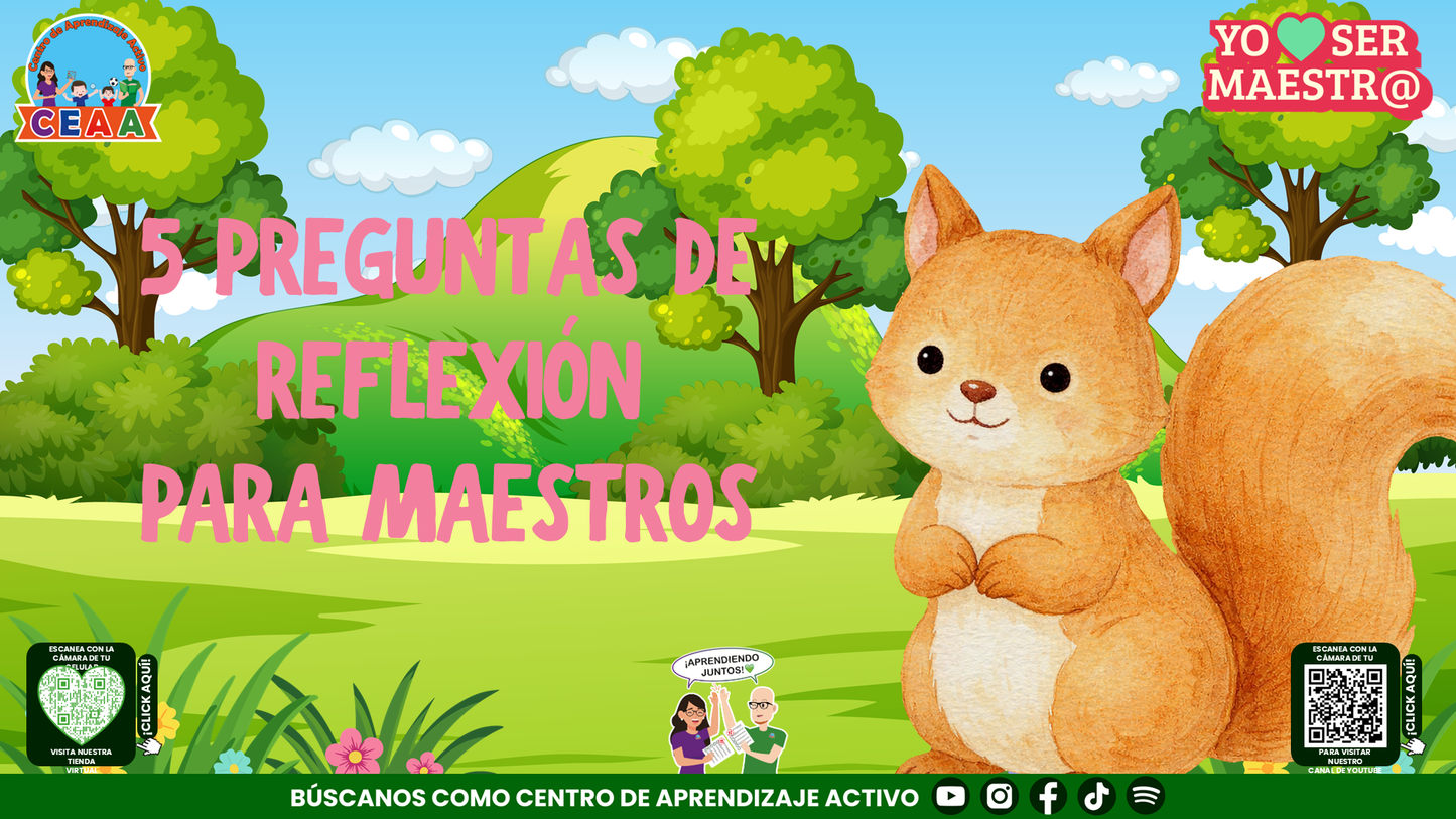 Historias para Maestros - Clara, la ardilla y la puerta del primer día Editable en PowerPoint