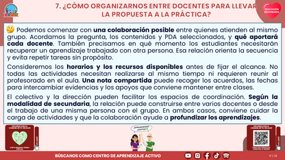 Resumen CTE del Tema 1 Educación Secundaria: VINCULACIÓN CURRICULAR EN LA FASE 6 ¿CÓMO CONECTAR LOS APRENDIZAJES Y EL TRABAJO ENTRE DOCENTES? editable en PowerPoint