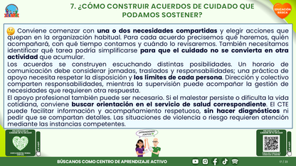 Resumen CTE del Tema 6 Educación Básica: BIENESTAR SOCIOEMOCIONAL DOCENTE ¿CÓMO CUIDARNOS Y CONSTRUIR CONDICIONES DE TRABAJO QUE NOS AYUDEN A ENSEÑAR Y CONVIVIR? editable en PowerPoint