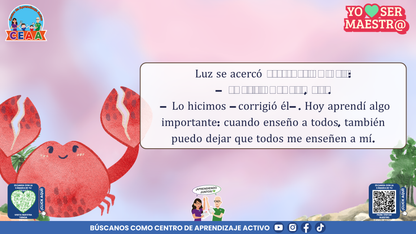 Historias para Maestros Multigrado - EL FARO DE LOS CANGREJOS ROJOS (Editable en PowerPoint)