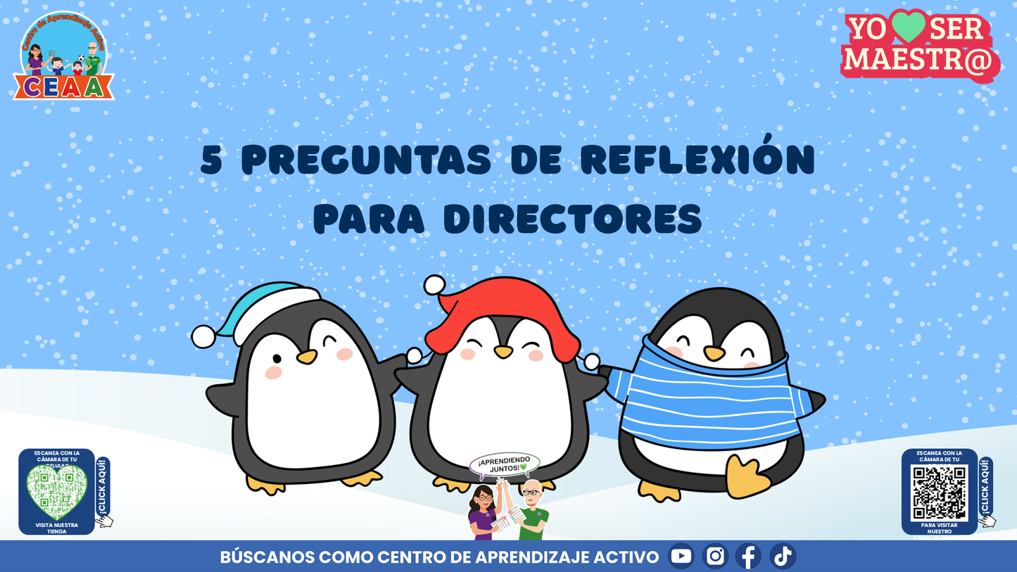Historias para Maestros Taller Intensivo Maestros Enero 2026 - LOS PINGÜINOS Y EL CUADERNO DEL HIELO NUEVO (Editable en PowerPoint)