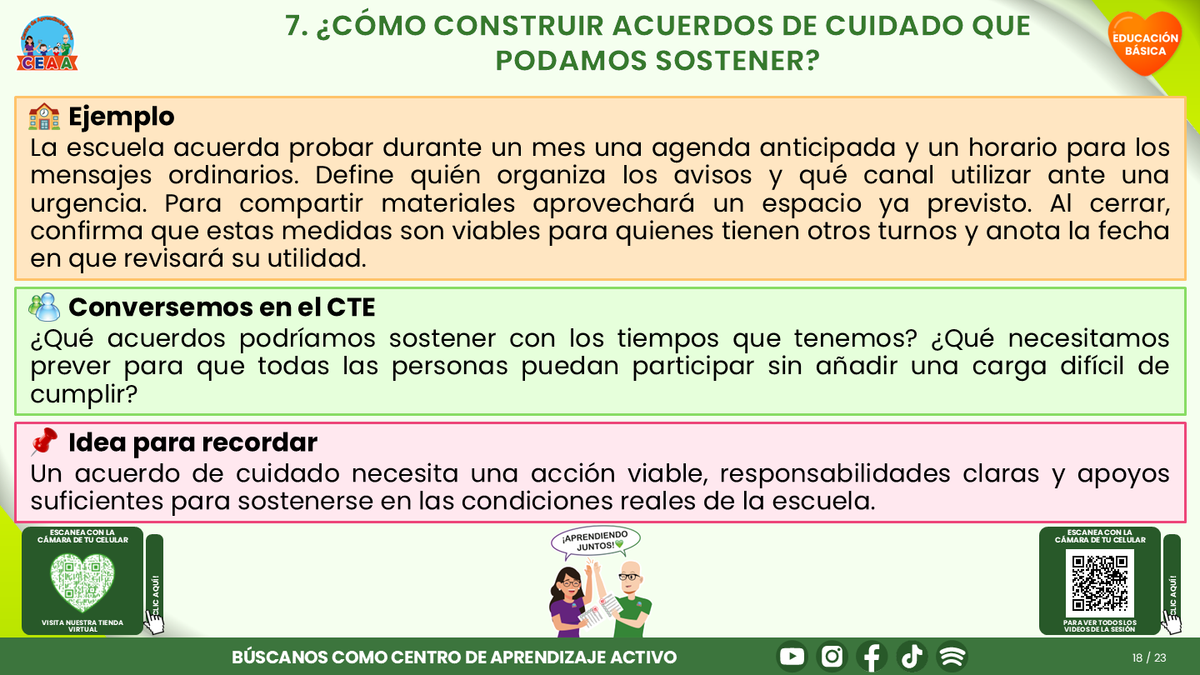 Resumen CTE del Tema 6 Educación Básica: BIENESTAR SOCIOEMOCIONAL DOCENTE ¿CÓMO CUIDARNOS Y CONSTRUIR CONDICIONES DE TRABAJO QUE NOS AYUDEN A ENSEÑAR Y CONVIVIR? editable en PowerPoint