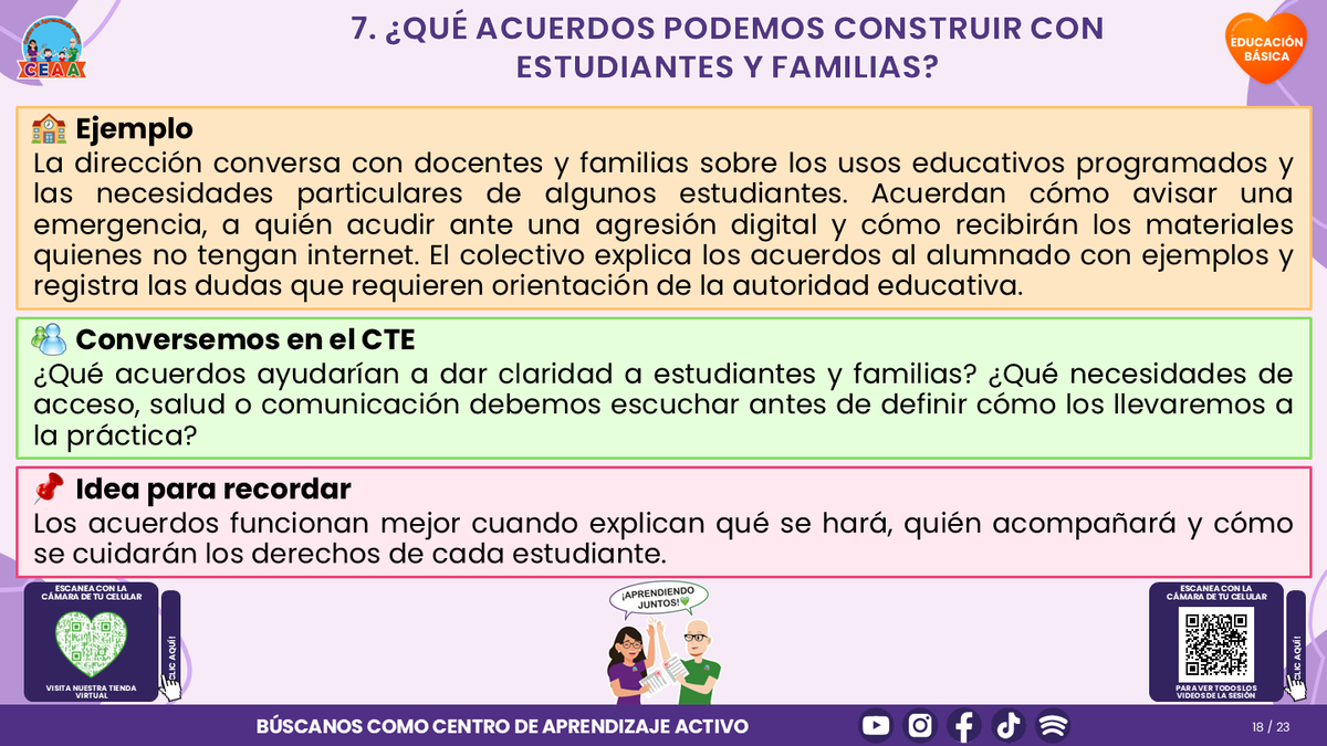Resumen CTE del Tema 4 Educación Básica: PANTALLAS, REDES SOCIALES E INTELIGENCIA ARTIFICIAL ¿CÓMO ACOMPAÑAR UN USO CRÍTICO, SEGURO Y CON SENTIDO PARA APRENDER? editable en PowerPoint
