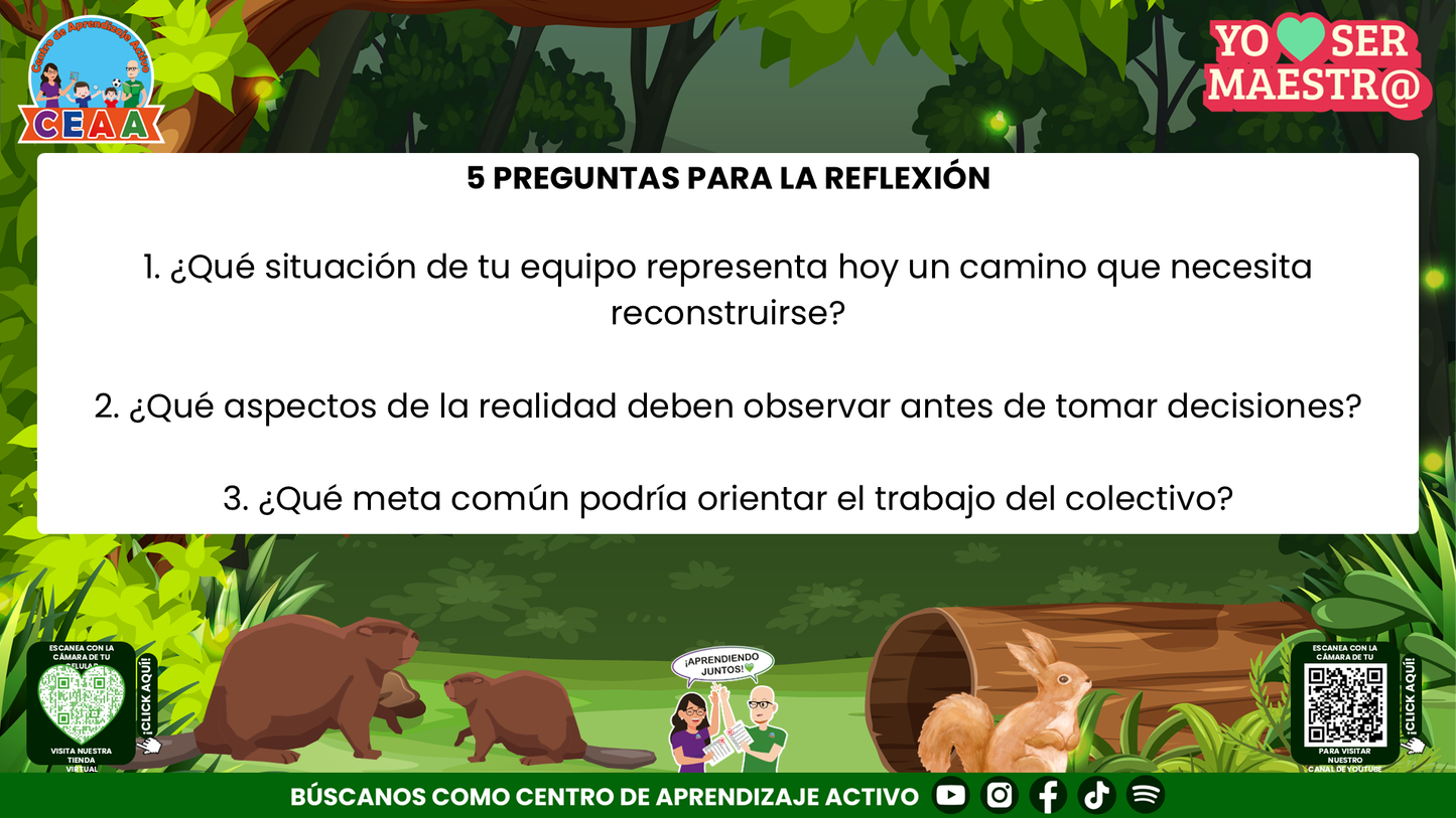 Historias para Maestros - Elena, la cierva y el camino después de la tormenta Editable en PowerPoint