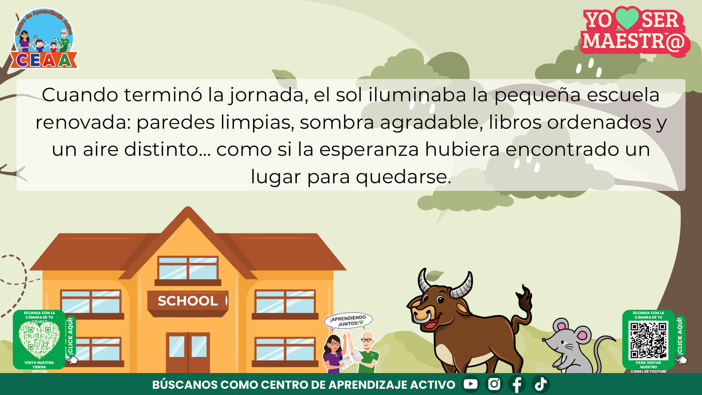 Historias para Maestros Multigrado - LA RATONCITA QUE MOVIÓ MONTAÑAS (Editable en PowerPoint)