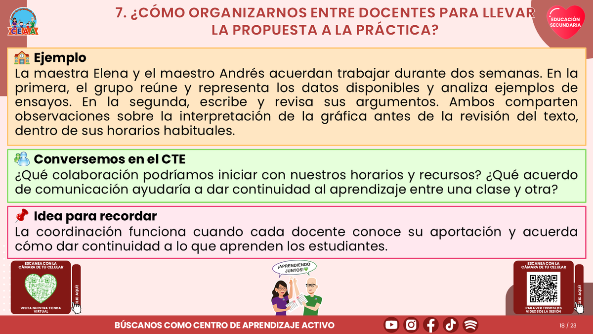 Resumen CTE del Tema 1 Educación Secundaria: VINCULACIÓN CURRICULAR EN LA FASE 6 ¿CÓMO CONECTAR LOS APRENDIZAJES Y EL TRABAJO ENTRE DOCENTES? editable en PowerPoint