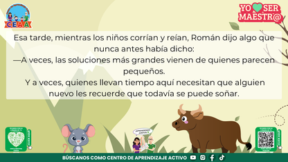 Historias para Maestros Multigrado - LA RATONCITA QUE MOVIÓ MONTAÑAS (Editable en PowerPoint)