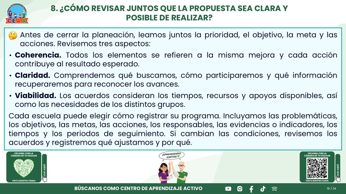 Resumen CTE Sesión 1 Tema: ¿CÓMO REDACTAR OBJETIVOS, METAS Y ACCIONES PARA NUESTRO PROGRAMA DE MEJORA CONTINUA? editable en PowerPoint
