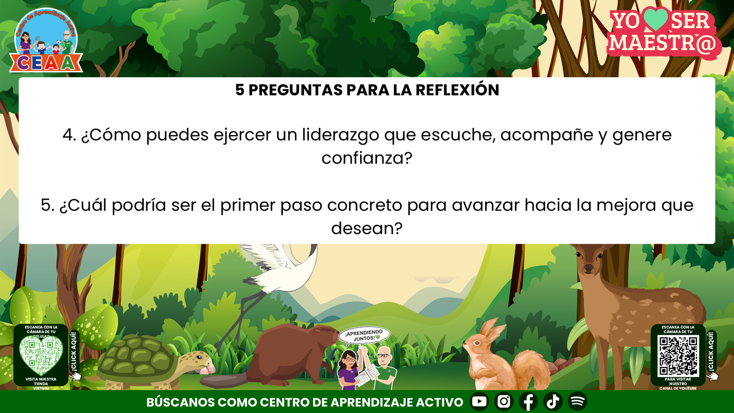 Historias para Maestros - Elena, la cierva y el camino después de la tormenta Editable en PowerPoint