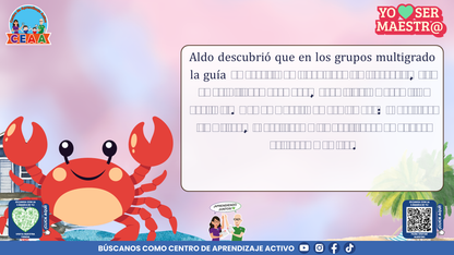 Historias para Maestros Multigrado - EL FARO DE LOS CANGREJOS ROJOS (Editable en PowerPoint)