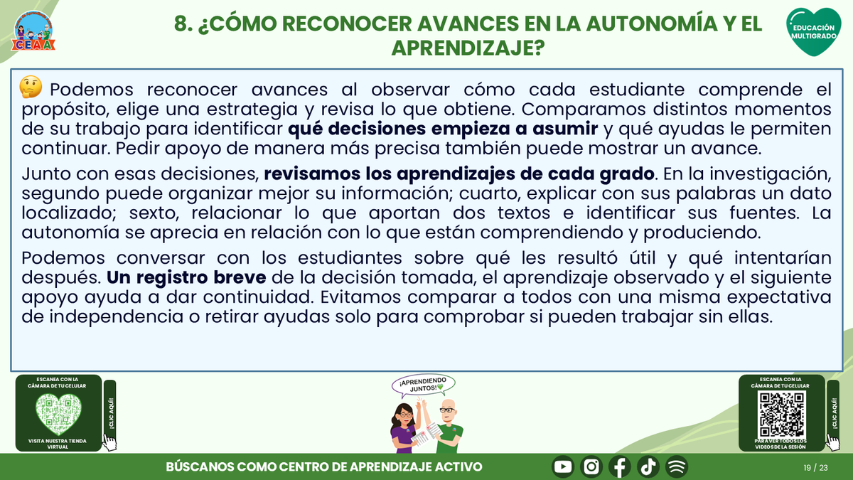 Resumen CTE del Tema 3 Educación Multigrado: AUTONOMÍA PARA APRENDER EN EL AULA ¿CÓMO ACOMPAÑAR DECISIONES, COLABORACIÓN Y RESPONSABILIDAD EN EL APRENDIZAJE? editable en PowerPoint