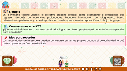 Resumen CTE Sesión 1 Tema: ¿CÓMO ELEGIR LOS TEMAS QUE ABORDAREMOS EN NUESTRAS SESIONES DE CONSEJO TÉCNICO ESCOLAR? editable en PowerPoint