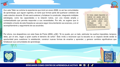 Presentación Taller Intensivo Sesión 1 Espacios 3 y 4 Julio 2026 editable en PowerPoint