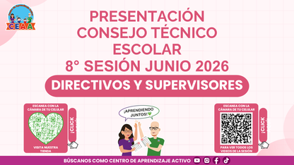 Presentación CTE Directivos Y Supervisores 8° Sesión Junio 2026 Editable en PowerPoint