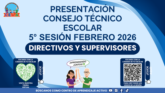 Presentación CTE 5° Sesión Febrero 2026 Directivos y Supervisores en PDF (Editable en PowerPoint)