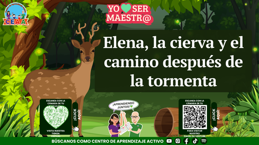Historias para Maestros - Elena, la cierva y el camino después de la tormenta Editable en PowerPoint