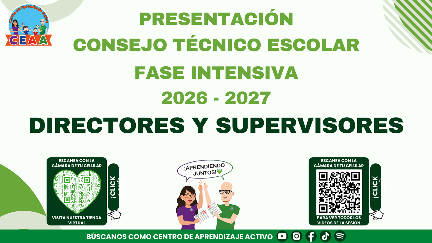 Presentación CTE Fase Intensiva Directores y Supervisores Editable en PowerPoint