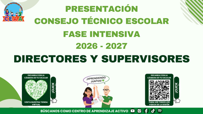Presentación CTE Fase Intensiva Directores y Supervisores Editable en PowerPoint