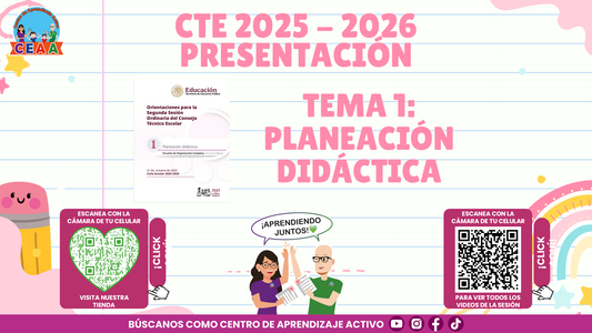 Presentación CTE Tema 1: PLANEACIÓN DIDÁCTICA (Editable en PowerPoint)