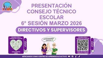 Presentación CTE 6° Sesión Marzo 2026 Directivos y Supervisores (Editable en PowerPoint)